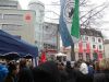 <p>Kundgebung auf dem Friedrichsplatz</p>